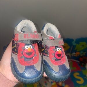 Elmo Kids Shoes - Red and Blue